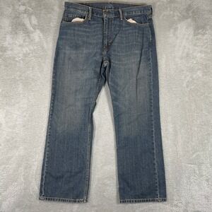 Levis 559 Relaxed Straight Jeans Mens 38x32 Medium‎ Wash Denim